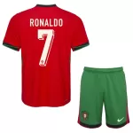 Completo calcio Portogallo Ronaldo 7 Bambino Primo Euro 2024
