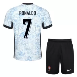 Completo calcio Portogallo Ronaldo 7 Bambino Secondo Euro 2024 Completo calcio Portogallo Ronaldo 7 Bambino Secondo Euro 2024