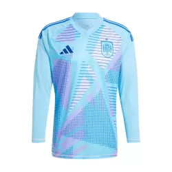 Maglia Portiere Spagna Uomo Euro 2024 Blu Maniche Lunghe Maglia Portiere Spagna Uomo Euro 2024 Blu Maniche Lunghe