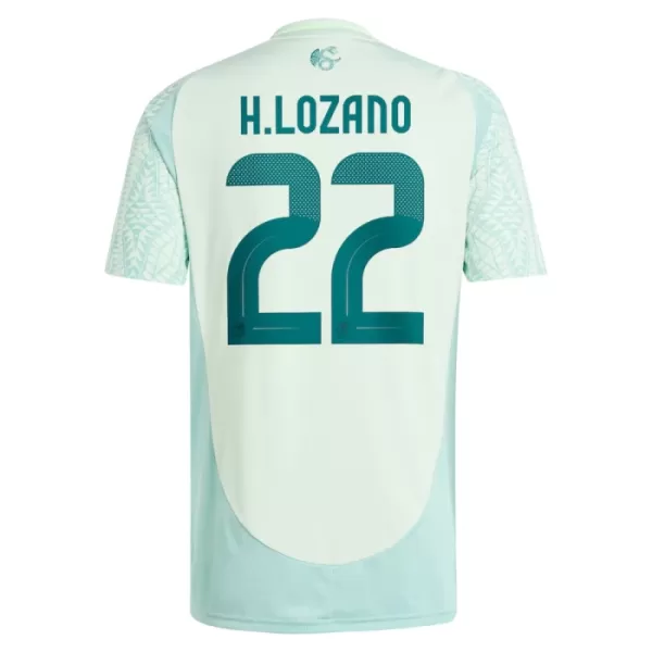 Maglia Messico Hirving Lozano 22 Uomo Secondo 2024