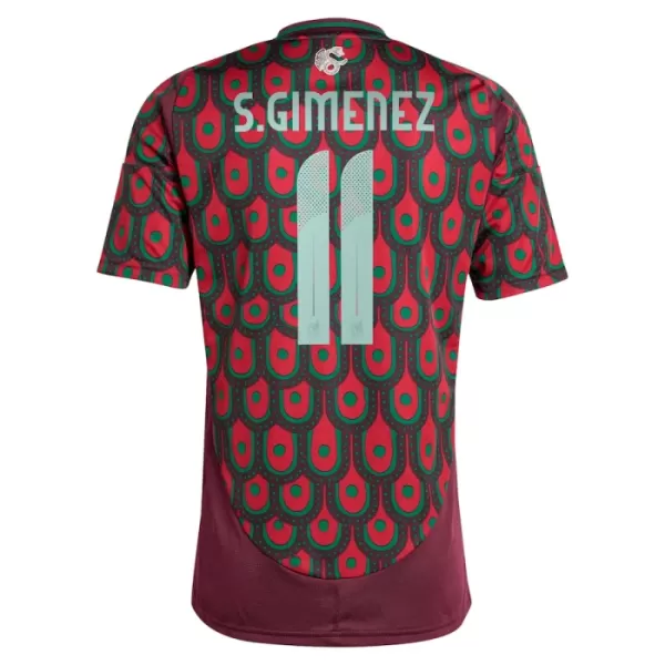 Maglia Messico Santiago Gimenez 11 Uomo Primo 2024