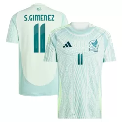 Maglia Messico Santiago Gimenez 11 Uomo Secondo 2024 Maglia Messico Santiago Gimenez 11 Uomo Secondo 2024