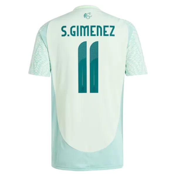 Maglia Messico Santiago Gimenez 11 Uomo Secondo 2024