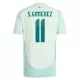 Maglia Messico Santiago Gimenez 11 Uomo Secondo 2024