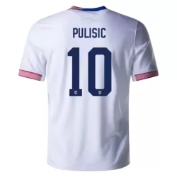 Maglia Stati Uniti Pulisic 10 Uomo Primo 2024 Maglia Stati Uniti Pulisic 10 Uomo Primo 2024