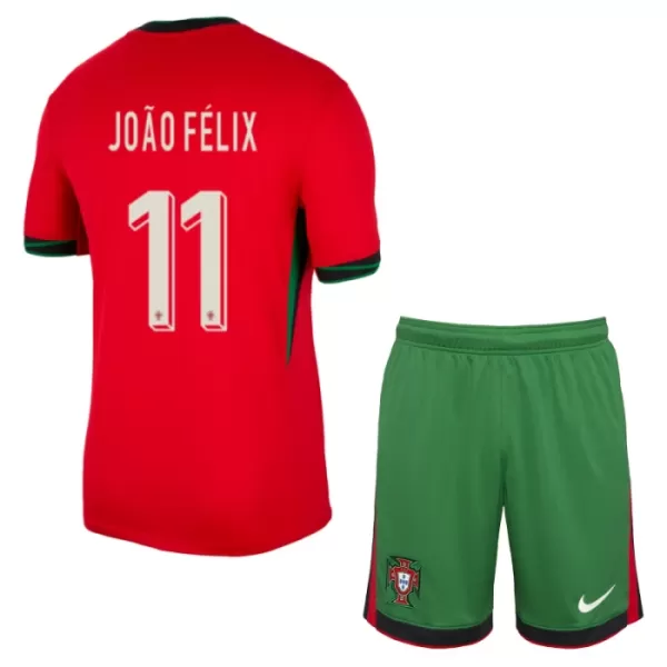Completo calcio Portogallo João Félix 11 Bambino Primo Euro 2024