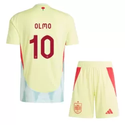 Completo calcio Spagna Dani Olmo 10 Bambino Secondo Euro 2024 Completo calcio Spagna Dani Olmo 10 Bambino Secondo Euro 2024