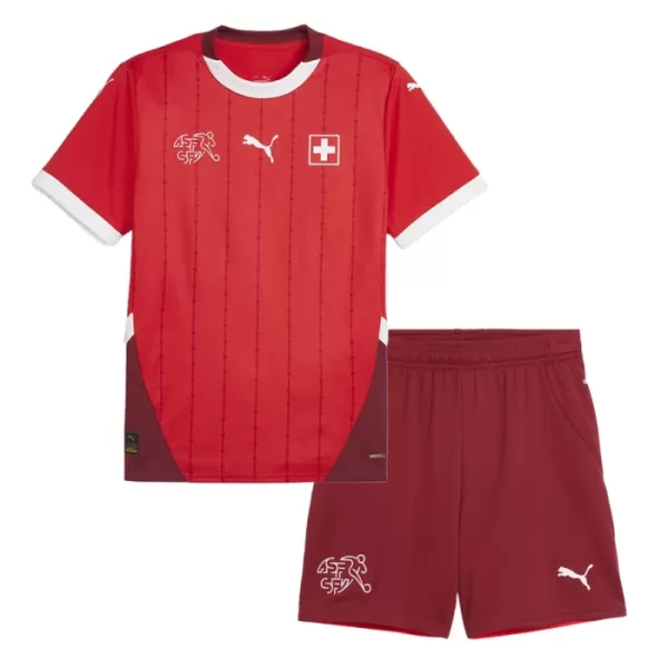 Completo calcio Svizzera Bambino Primo Euro 2024