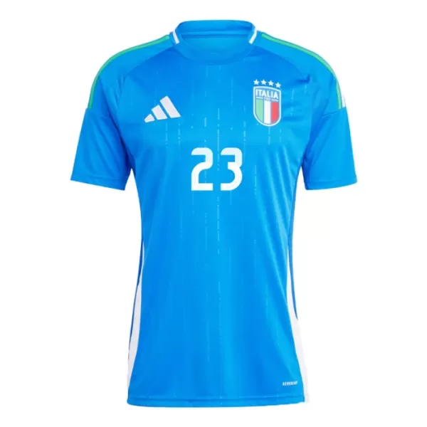 Maglia Italia Alessandro Bastoni 23 Uomo Primo Euro 2024