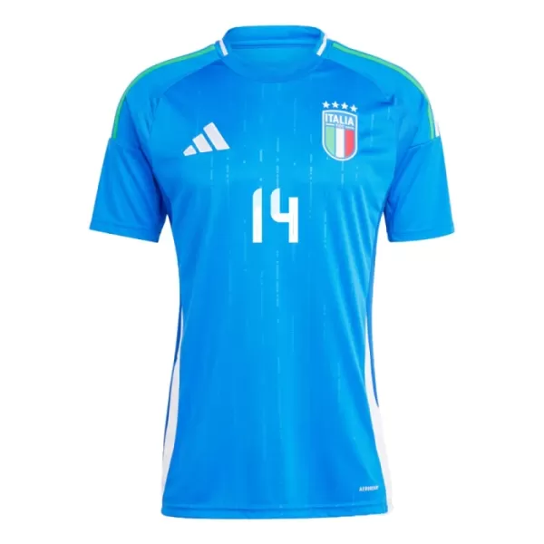 Maglia Italia Federico Chiesa 14 Uomo Primo Euro 2024