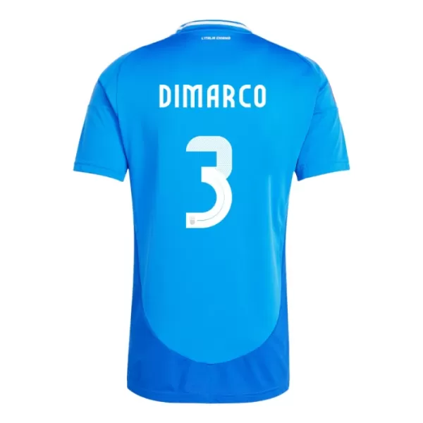 Maglia Italia Federico Dimarco 3 Uomo Primo Euro 2024