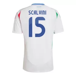 Maglia Italia Giorgio Scalvini 15 Uomo Secondo Euro 2024 Maglia Italia Giorgio Scalvini 15 Uomo Secondo Euro 2024