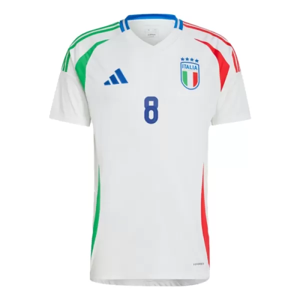 Maglia Italia Jorginho 8 Uomo Secondo Euro 2024