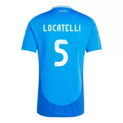 Maglia Italia Manuel Locatelli 5 Uomo Primo Euro 2024 Maglia Italia Manuel Locatelli 5 Uomo Primo Euro 2024