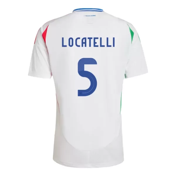 Maglia Italia Manuel Locatelli 5 Uomo Secondo Euro 2024