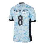 Maglia Portogallo Bruno Fernandes 8 Uomo Secondo Euro 2024