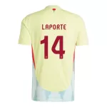 Maglia Spagna Aymeric Laporte 14 Uomo Secondo Euro 2024