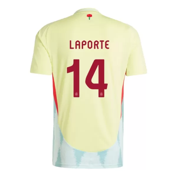 Maglia Spagna Aymeric Laporte 14 Uomo Secondo Euro 2024