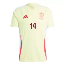 Maglia Spagna Aymeric Laporte 14 Uomo Secondo Euro 2024
