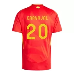 Maglia Spagna Daniel Carvajal 20 Uomo Primo Euro 2024 Maglia Spagna Daniel Carvajal 20 Uomo Primo Euro 2024