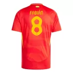 Maglia Spagna Fabian Ruiz 8 Uomo Primo Euro 2024