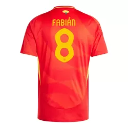 Maglia Spagna Fabian Ruiz 8 Uomo Primo Euro 2024 Maglia Spagna Fabian Ruiz 8 Uomo Primo Euro 2024
