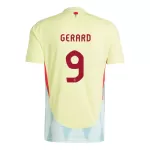 Maglia Spagna Gerard Moreno 9 Uomo Secondo Euro 2024
