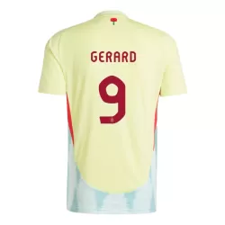 Maglia Spagna Gerard Moreno 9 Uomo Secondo Euro 2024 Maglia Spagna Gerard Moreno 9 Uomo Secondo Euro 2024