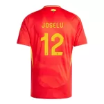 Maglia Spagna Joselu 12 Uomo Primo Euro 2024
