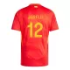 Maglia Spagna Joselu 12 Uomo Primo Euro 2024