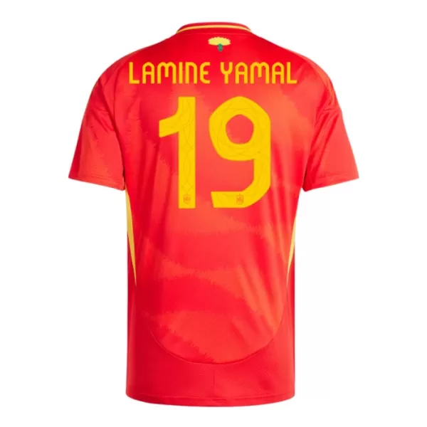 Maglia Spagna Lamine Yamal 19 Uomo Primo Euro 2024