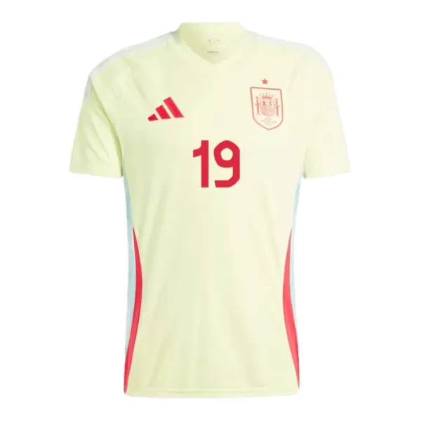 Maglia Spagna Lamine Yamal 19 Uomo Secondo Euro 2024