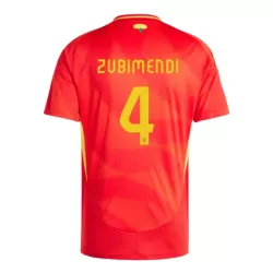 Maglia Spagna Martin Zubimendi 4 Uomo Primo Euro 2024 Maglia Spagna Martin Zubimendi 4 Uomo Primo Euro 2024