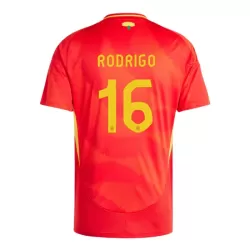 Maglia Spagna Rodrigo 16 Uomo Primo Euro 2024 Maglia Spagna Rodrigo 16 Uomo Primo Euro 2024