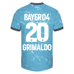 Maglia Bayer Leverkusen Alejandro Grimaldo 20 Uomo 3rd 2023/24 Maglia Bayer Leverkusen Alejandro Grimaldo 20 Uomo 3rd 2023/24