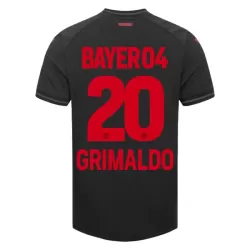 Maglia Bayer Leverkusen Alejandro Grimaldo 20 Uomo Primo 2023/24 Maglia Bayer Leverkusen Alejandro Grimaldo 20 Uomo Primo 2023/24