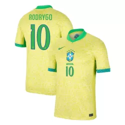 Maglia Brasile Rodrygo 10 Uomo Primo 2024 Maglia Brasile Rodrygo 10 Uomo Primo 2024