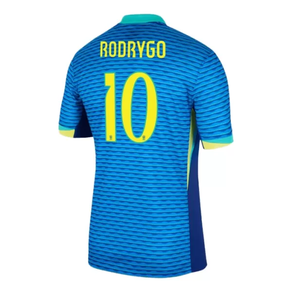 Maglia Brasile Rodrygo 10 Uomo Secondo 2024