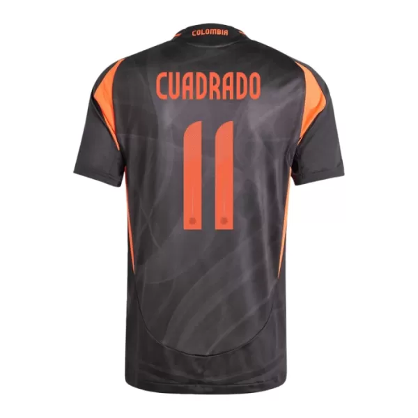 Maglia Colombia Juan Cuadrado 11 Uomo Secondo 2024