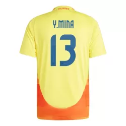 Maglia Colombia Yerry Mina 13 Uomo Primo 2024 Maglia Colombia Yerry Mina 13 Uomo Primo 2024
