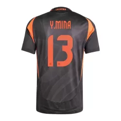 Maglia Colombia Yerry Mina 13 Uomo Secondo 2024 Maglia Colombia Yerry Mina 13 Uomo Secondo 2024