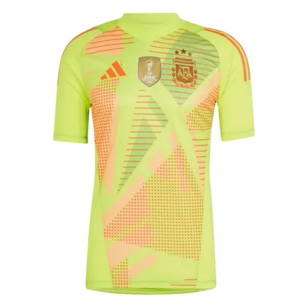 Maglia Portiere Argentina Uomo 2024 Gialla