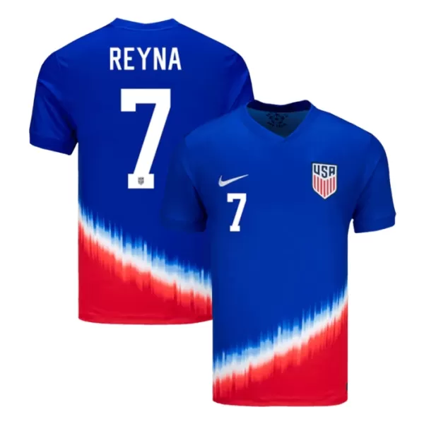 Maglia Stati Uniti Reyna 7 Uomo Secondo 2024