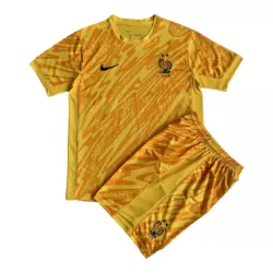 Completo calcio Portiere Francia Bambino Euro 2024 Gialla Completo calcio Portiere Francia Bambino Euro 2024 Gialla