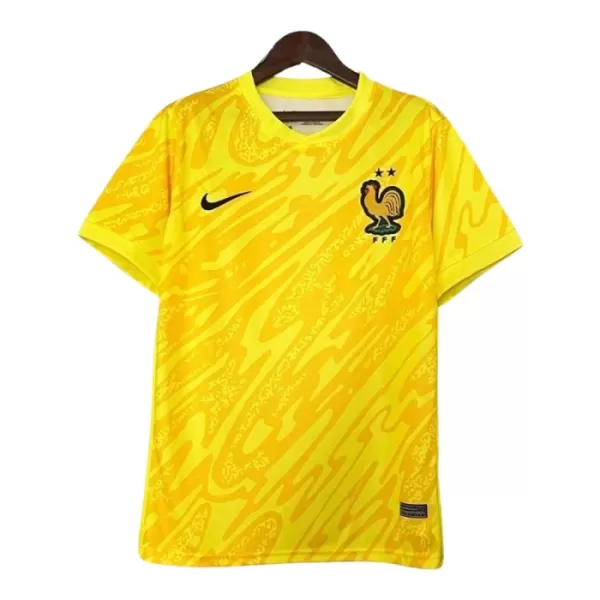 Maglia Portiere Francia Uomo Euro 2024 Gialla