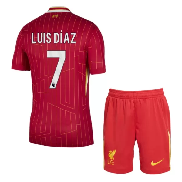 Completo calcio Liverpool Luis Díaz 7 Bambino Primo 2024/25