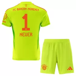 Completo calcio Portiere FC Bayern Monaco Manuel Neuer 1 Bambino Primo 2024/25 Completo calcio Portiere FC Bayern Monaco Manuel Neuer 1 Bambino Primo 2024/25