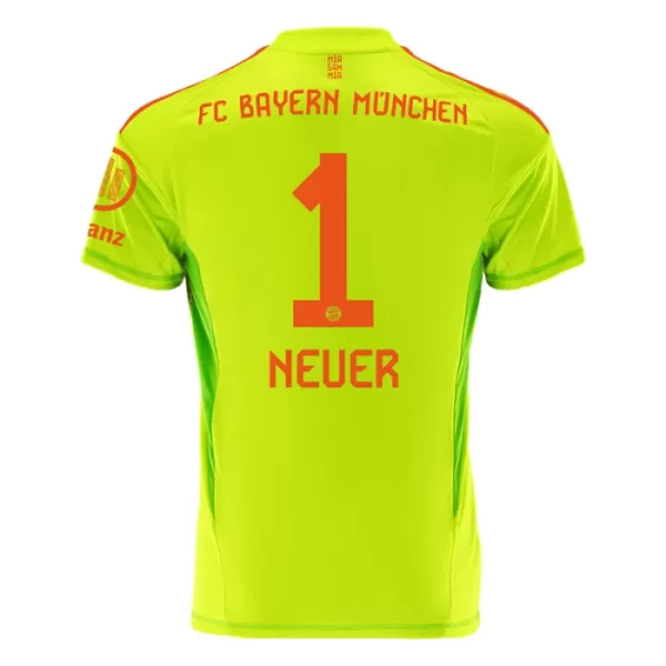 Completo calcio Portiere FC Bayern Monaco Manuel Neuer 1 Bambino Primo 2024/25