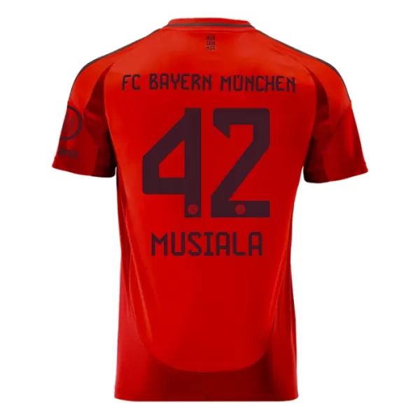 Maglia FC Bayern Monaco Jamal Musiala 42 Uomo Primo 2024/25
