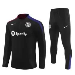 Barcellona Felpe da Allenamento Uomo 1/4-Zip 2024/25 Nera Barcellona Felpe da Allenamento Uomo 1/4-Zip 2024/25 Nera
